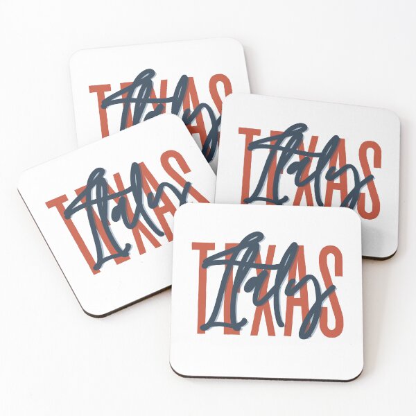 Item preview, Italy Texas // Script Design // State Flag Colors designed and sold by KylieBeth Designs.
