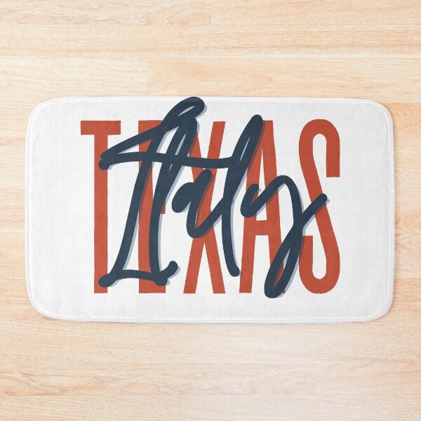 Item preview, Italy Texas // Script Design // State Flag Colors designed and sold by KylieBeth Designs.