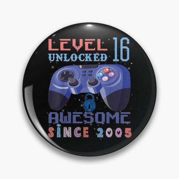Artikelvorschau, Level 16 Unlocked Awesome 2005 Videospiel 16. Geburtstagsgeschenk entworfen und verkauft von ninapfvu.