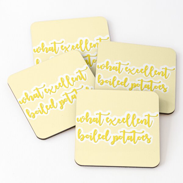 Item preview, Pride and Prejudice - What Excellent Boiled Potatoes v.2 Yellow designed and sold by gracemelon.