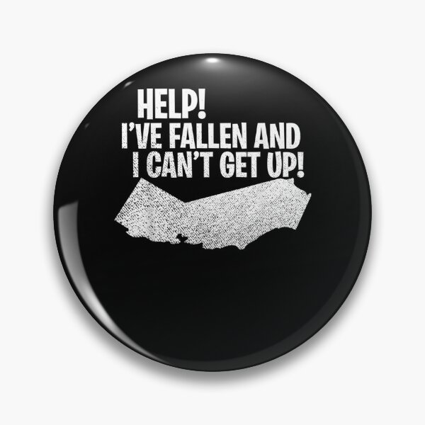 Item preview, Vintage California Help I've Fallen And I Can't Get Up State  designed and sold by ninapfvu.