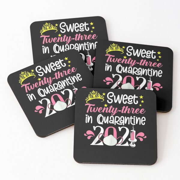 Item preview, 23rd Birthday Sweet 23 In Quarantine 2021 23 Years Old  designed and sold by lolahomya.