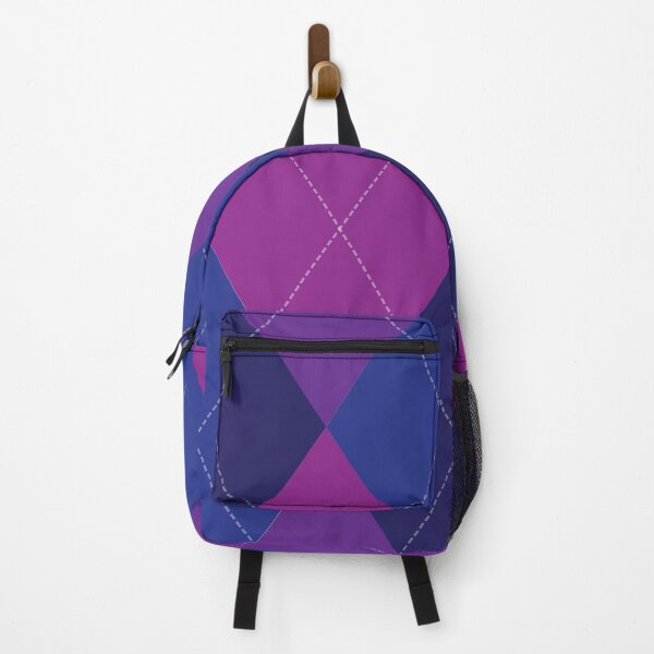 Item preview, ARGYLE BLUE PURPLE FUCHSIA DESIGN designed and sold by BLMcreations.