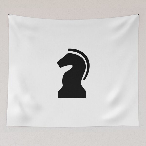 Item preview, Chess Knight Horse Outline designed and sold by liftdesign.