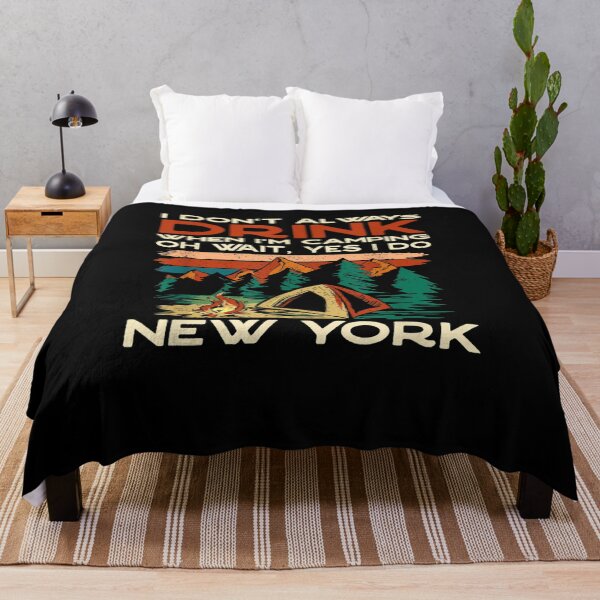 Item preview, I Don't Always Drink New York Souvenir Camping Drinking  designed and sold by lolahomya.