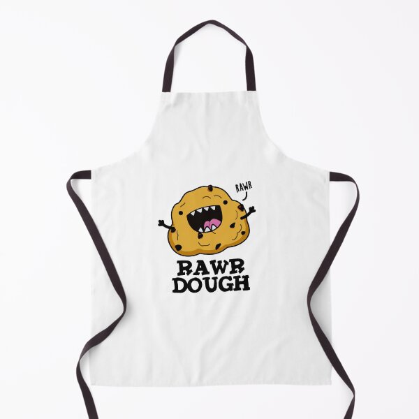 Item preview, Rawr Dough Cute Raw Dough Food Pun designed and sold by punnybone.