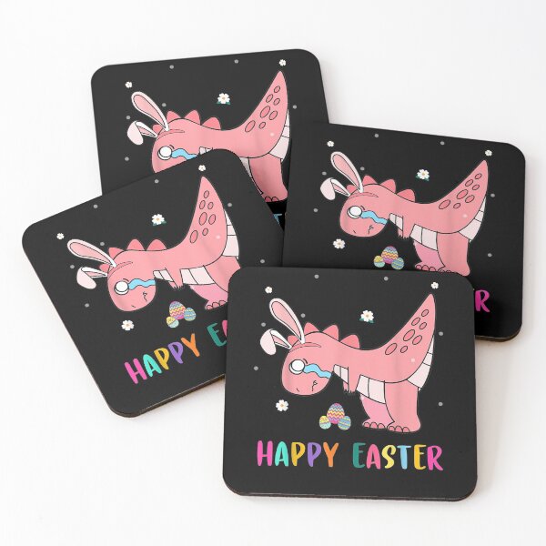 Item preview, Happy Easter Dinosaur T Rex Cute Bunny Egg Hunt Women Kids  designed and sold by lolahomya.