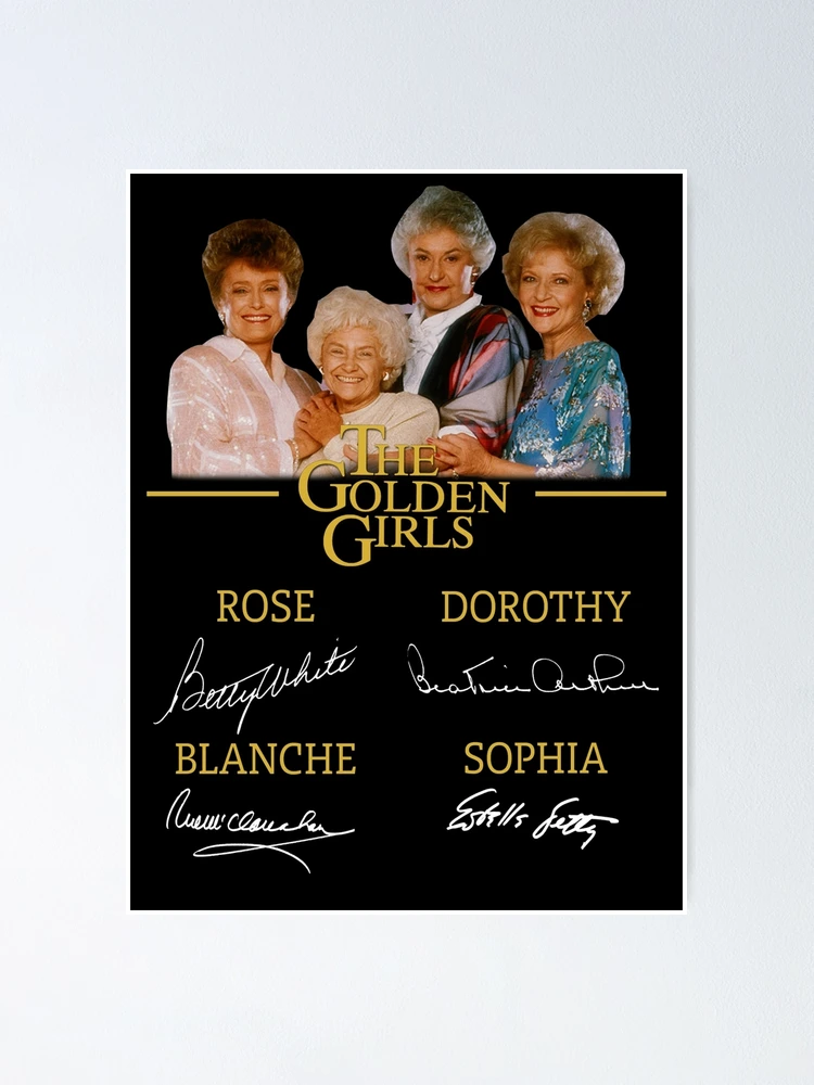 Golden Girls Badge Reel - Dorothy, Blanche, Rose, &/or Sophia, Thank You for Being A Friend!