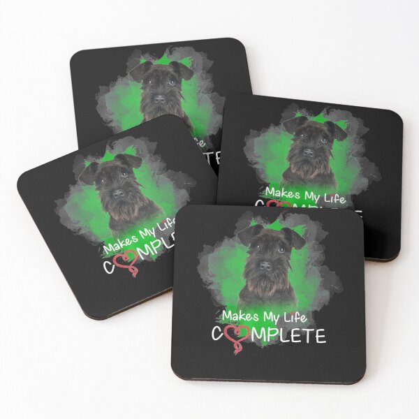 Item preview, Schnauzer Makes My Life Complete Dog Lovers Gift  designed and sold by ninapfvu.
