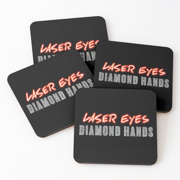 Item preview, Laser Eyes Diamond Hands designed and sold by Anonymousbtb.