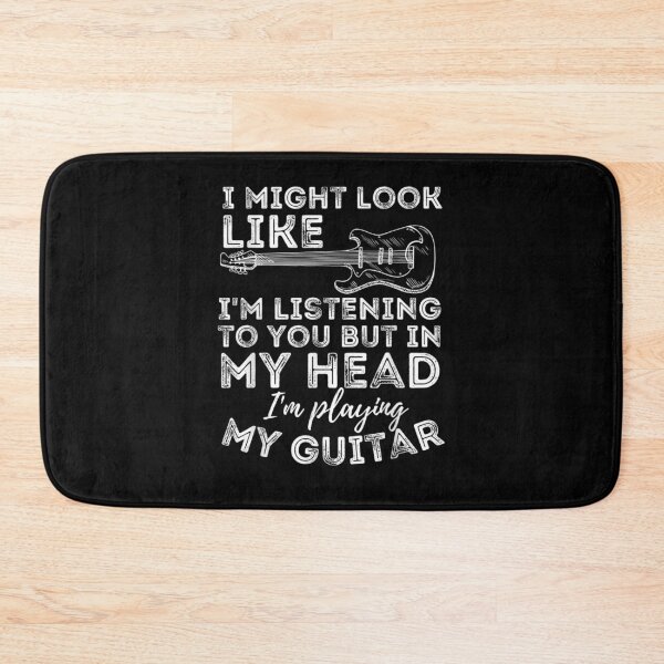 Item preview, I Might Look Like I'm Listening To You Funny Guitar Lover  designed and sold by ninapfvu.