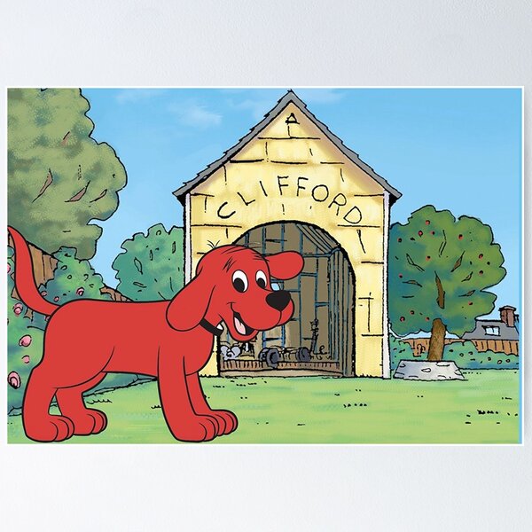 2003 Scholastic Entertainment Clifford Poster / Framed 16x20