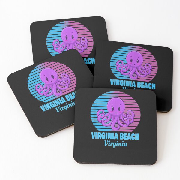 Item preview, Virginia Beach Vacation Cute Octopus Gift  designed and sold by lolahomya.