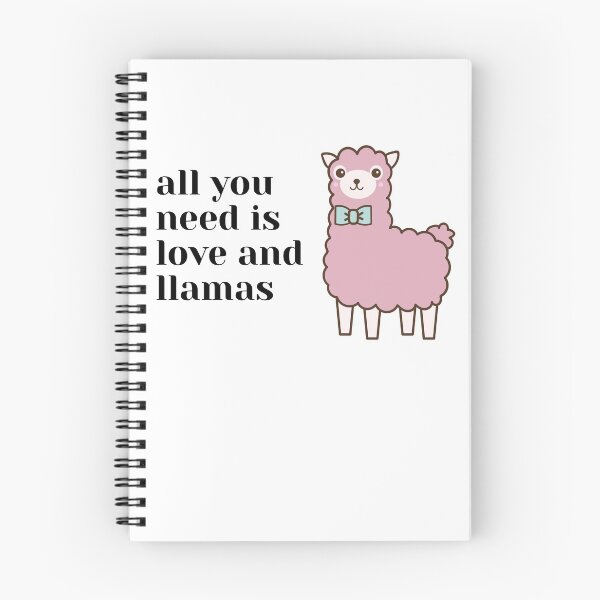 Item preview, All You Need is Love and Llamas designed and sold by smittysdesigns.