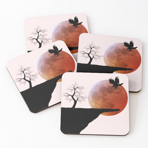 Item preview, Harvest Moon, Hawk Silhouette designed and sold by HandyDesign22.