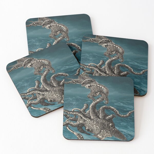 Item preview, ¡El calamar gigante ataca! designed and sold by Brofanity.