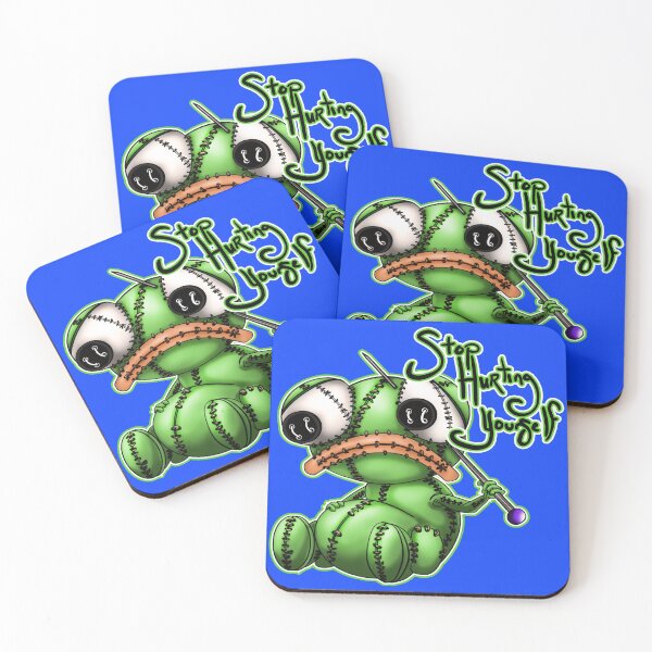 Artikelvorschau, Peepo Pepe Frosch Voodoo-Puppe: Hör auf zu verletzen entworfen und verkauft von iduzarts.