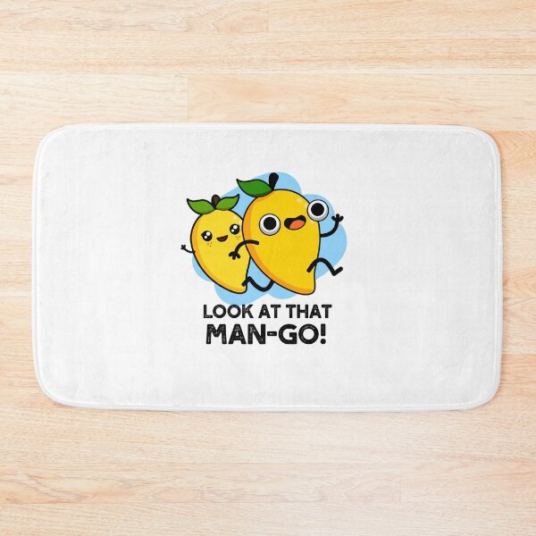 Item preview, Look At That Man-go Funny Fruit Puns  designed and sold by punnybone.