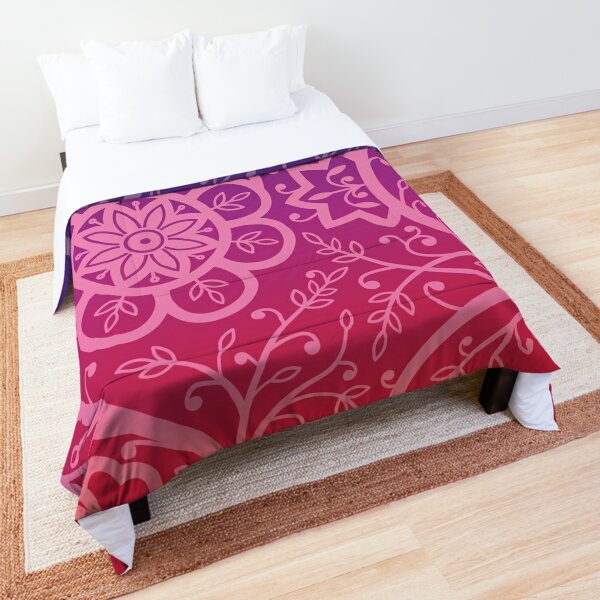 Beautiful indian floral pattern  Comforter