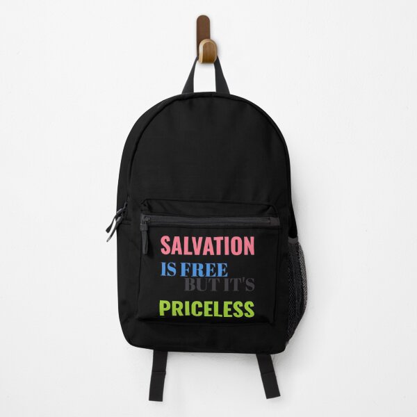 Item preview, Salvation Is Free But Is Priceless Christian Qoute designed and sold by Desiznn.