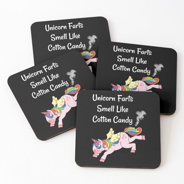 Item preview, Unicorn Farts Smell Like Cotton Candy Funny Unicorns designed and sold by TheButtonCrew.