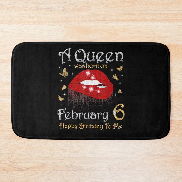 Item preview, A Queen Was Born On February 6 6th February Queen Cute  designed and sold by ninapfvu.