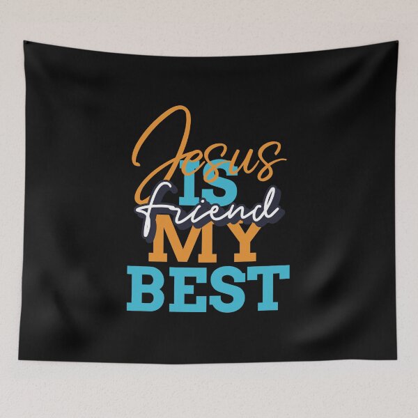 Item preview, Jesus Is My Best Friend Christian Bible Sayings designed and sold by Desiznn.