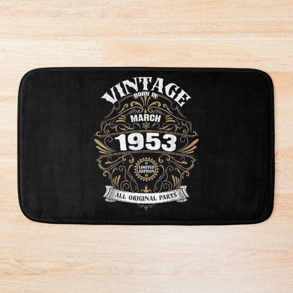 Item preview, Born In March 1953 Original Parts Vintage March Birthday  designed and sold by ninapfvu.