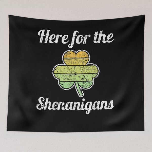 Item preview, Vintage Here For The Shenanigans St Patricks Day Men Women  designed and sold by ninapfvu.