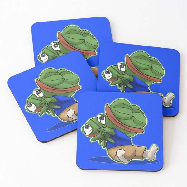 Artikelvorschau, Peepo Pepe Frog Umarmte Froschpuppe entworfen und verkauft von iduzarts.