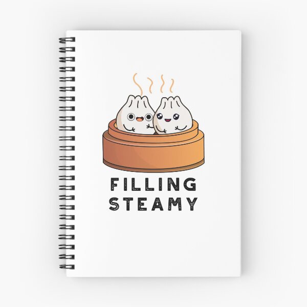 Item preview, Filling Steamy Funny Dimsum Bao Puns  designed and sold by punnybone.