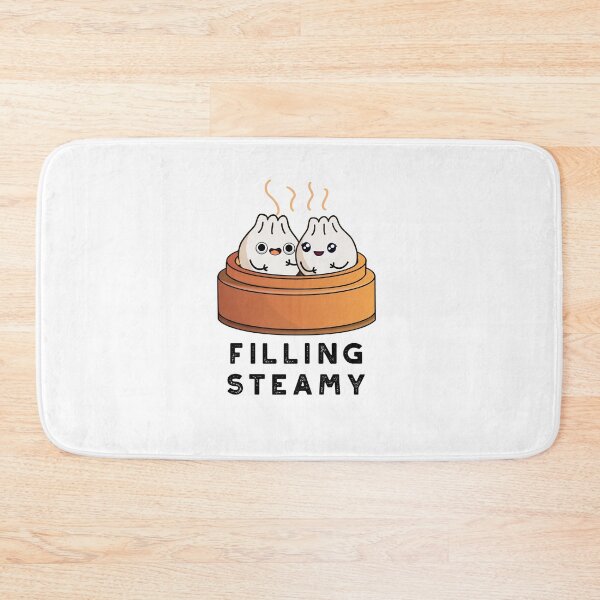 Item preview, Filling Steamy Funny Dimsum Bao Puns  designed and sold by punnybone.