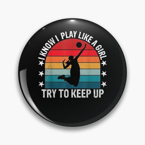 Item preview, Play Like A Girl Funny Volleyball Player Girls Women Gift  designed and sold by lolahomya.