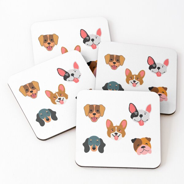 Item preview, Kawaii Dogs designed and sold by stickerscorner.