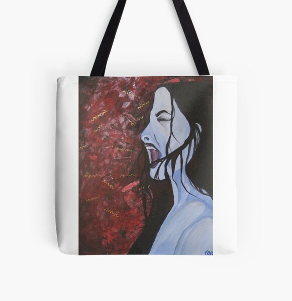 Silent Scream All Over Print Tote Bag