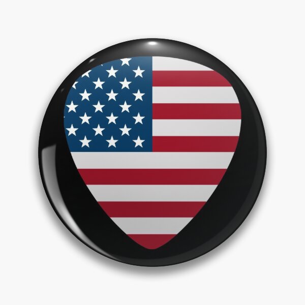 Item preview, Guitar Pick American Flag designed and sold by designbychow.
