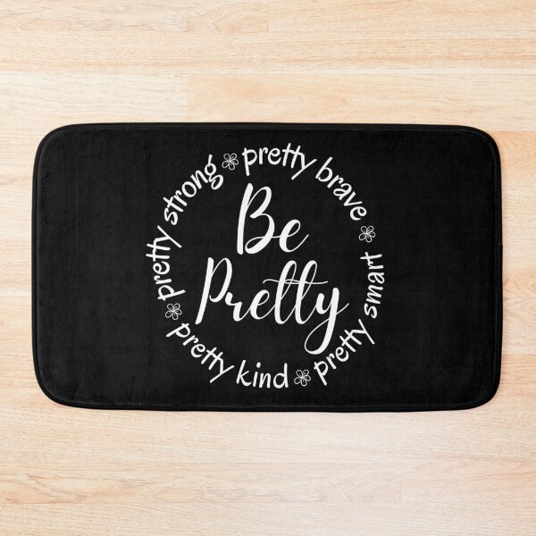 Item preview, Be Pretty Circle Dark Design designed and sold by SweetAndSpice.