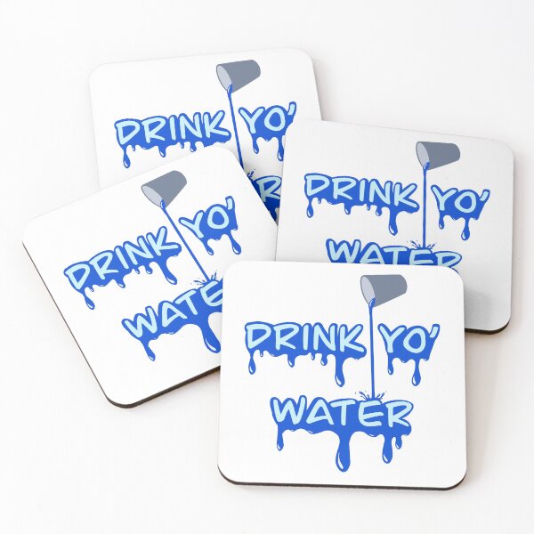 Item preview, Drink Yo’ Water designed and sold by Squeak Studio.
