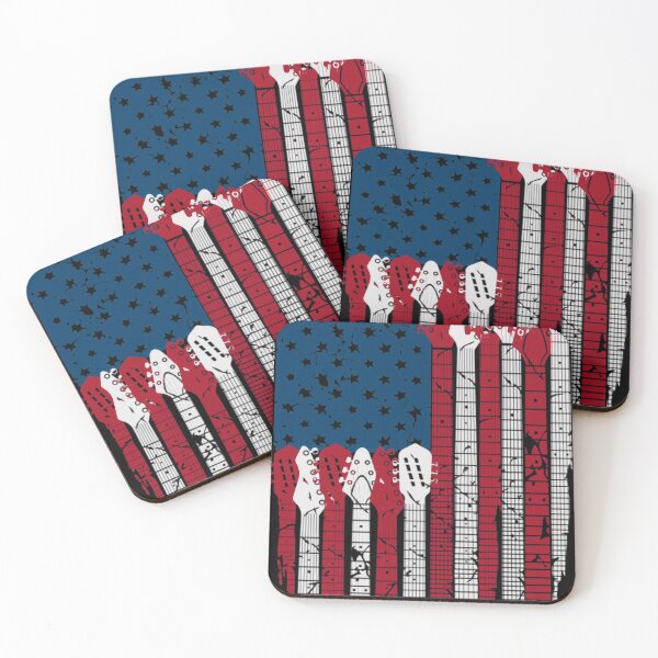 Item preview, Guitars Headstock American Flag designed and sold by designbychow.