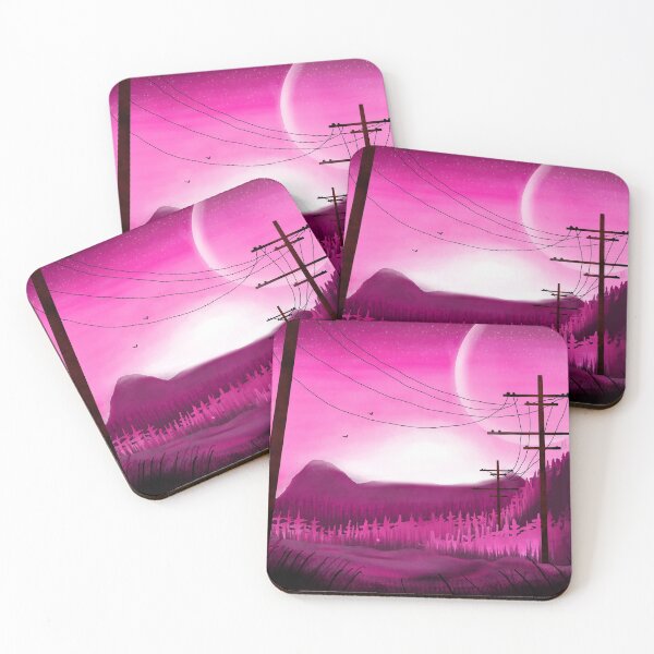 Item preview, landscape mountains night stars  designed and sold by The-overthinker.