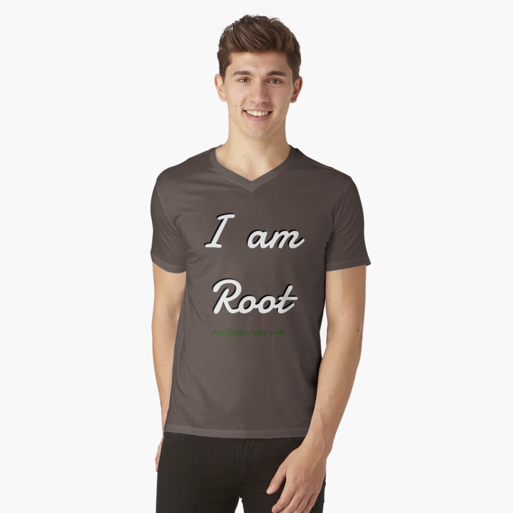 Item preview, V-Neck T-Shirt designed and sold by rodmacpherson.