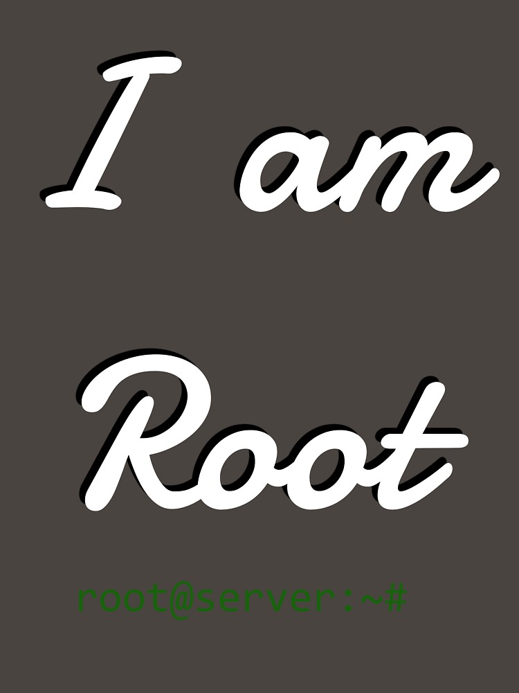 Thumbnail 7 of 7, Classic T-Shirt, I am Root designed and sold by rodmacpherson.