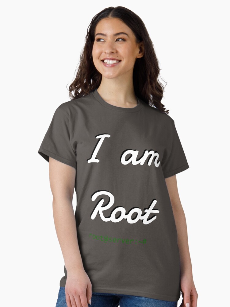 Thumbnail 1 of 7, Classic T-Shirt, I am Root designed and sold by rodmacpherson.