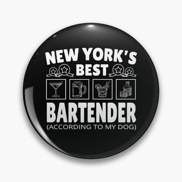 Artikelvorschau, Bester Barkeeper, New York entworfen und verkauft von Home-Spirit.