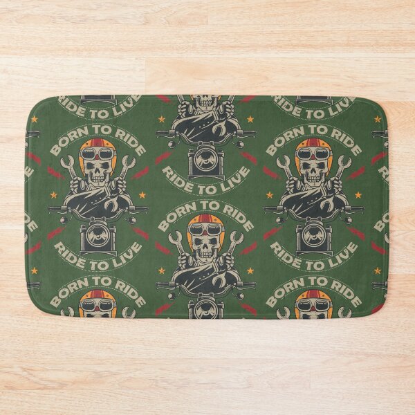 Item preview, Vintage Motorcycle: Born to Ride, Ride to Live designed and sold by CitizenAwear.