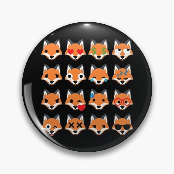 Artikelvorschau, Fox Emojis entworfen und verkauft von whitneyiott9632.
