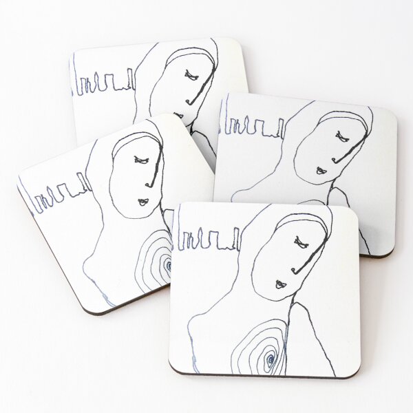 Item preview, Thoughtful woman designed and sold by flormaillo.