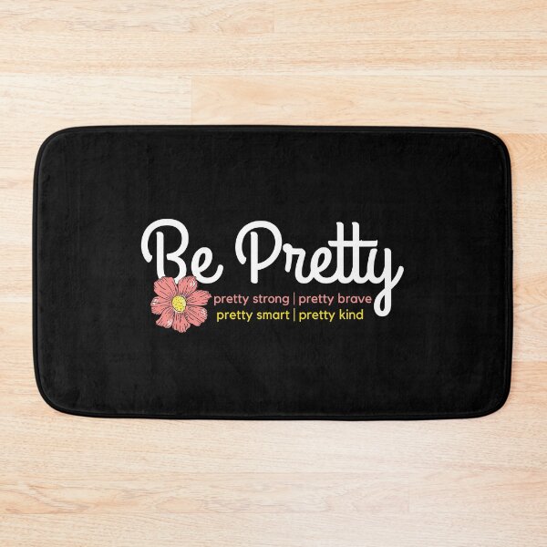 Item preview, Be Pretty Pink Flower White Design designed and sold by SweetAndSpice.