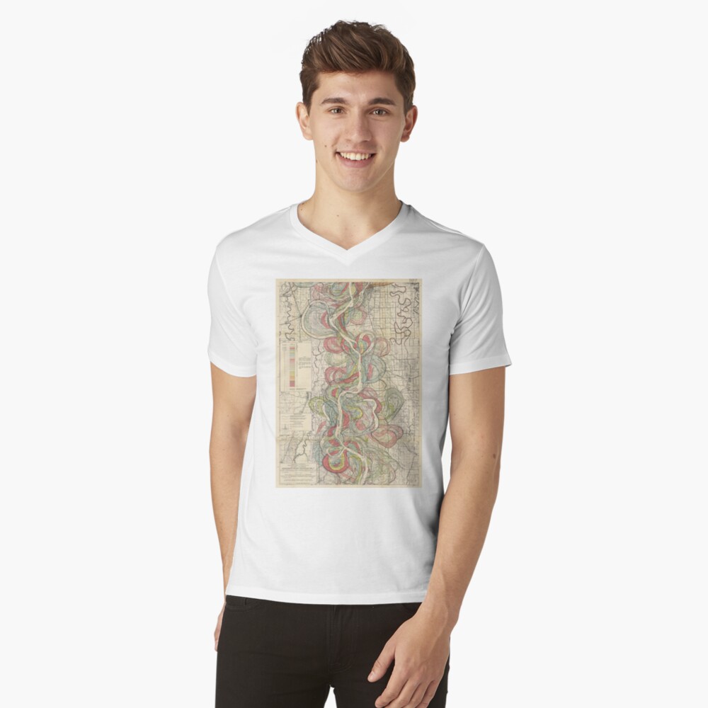 Item preview, V-Neck T-Shirt designed and sold by VISIBLECREATION.