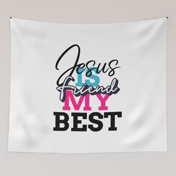 Item preview, Jesus Is My Best Friend Christian Sayings Bible designed and sold by Desiznn.